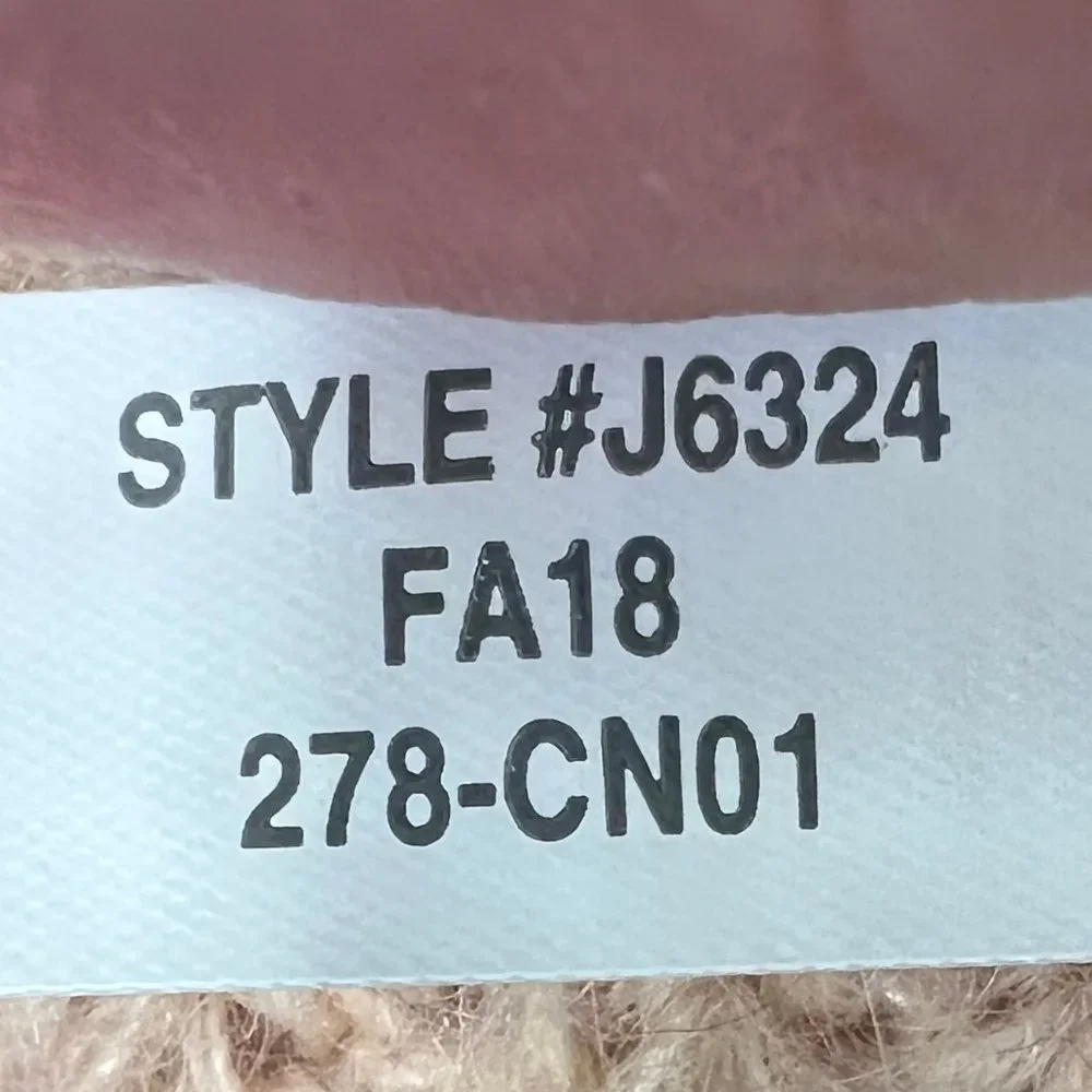 J. Crew Point Sur Light Pink Wool Mohair Blend Oversized Turtleneck Swea… - Picture 4 of 8